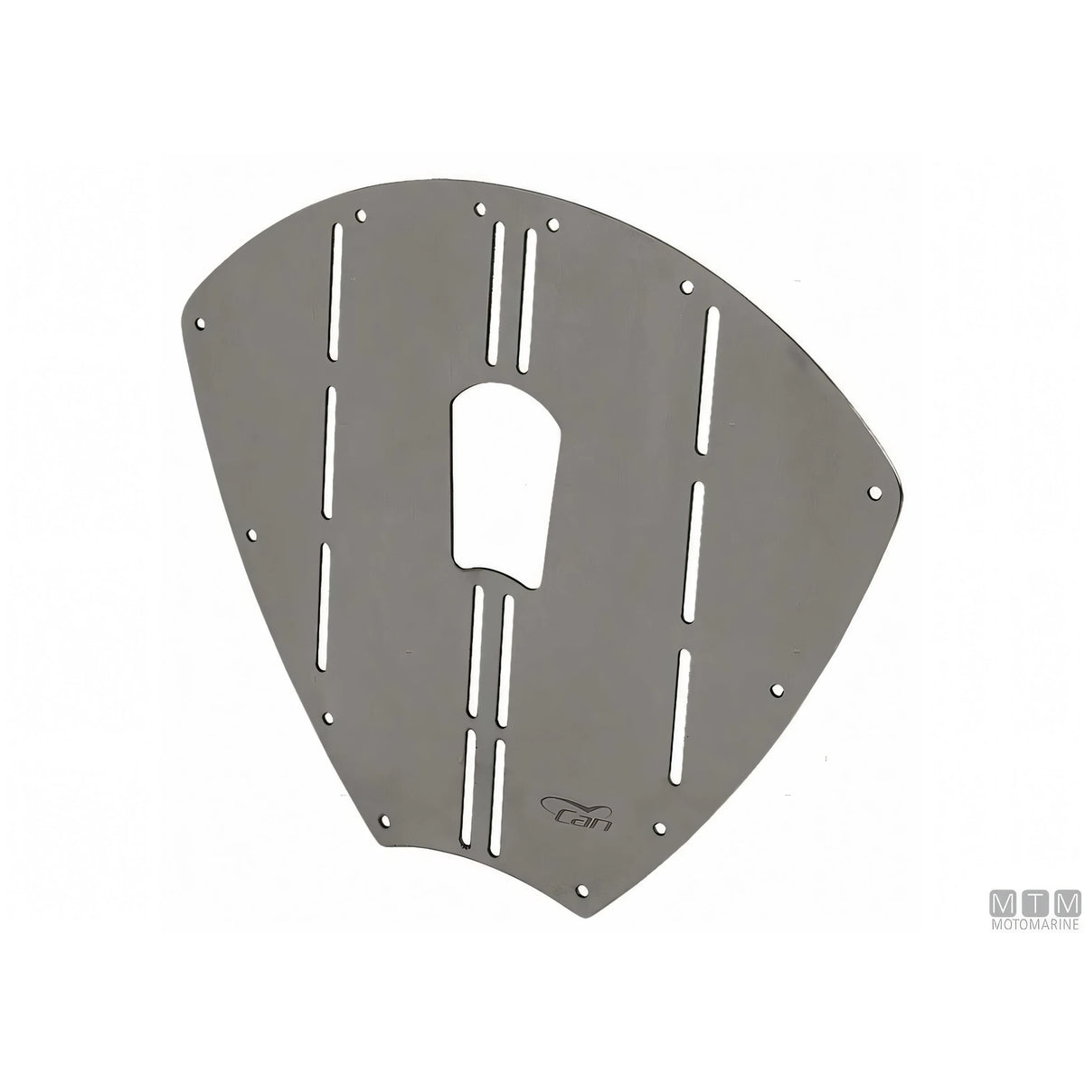 Paraprua Triangolare Sagomabile in Acciaio Inox 35 x 34,5 cm — Passa-golfare