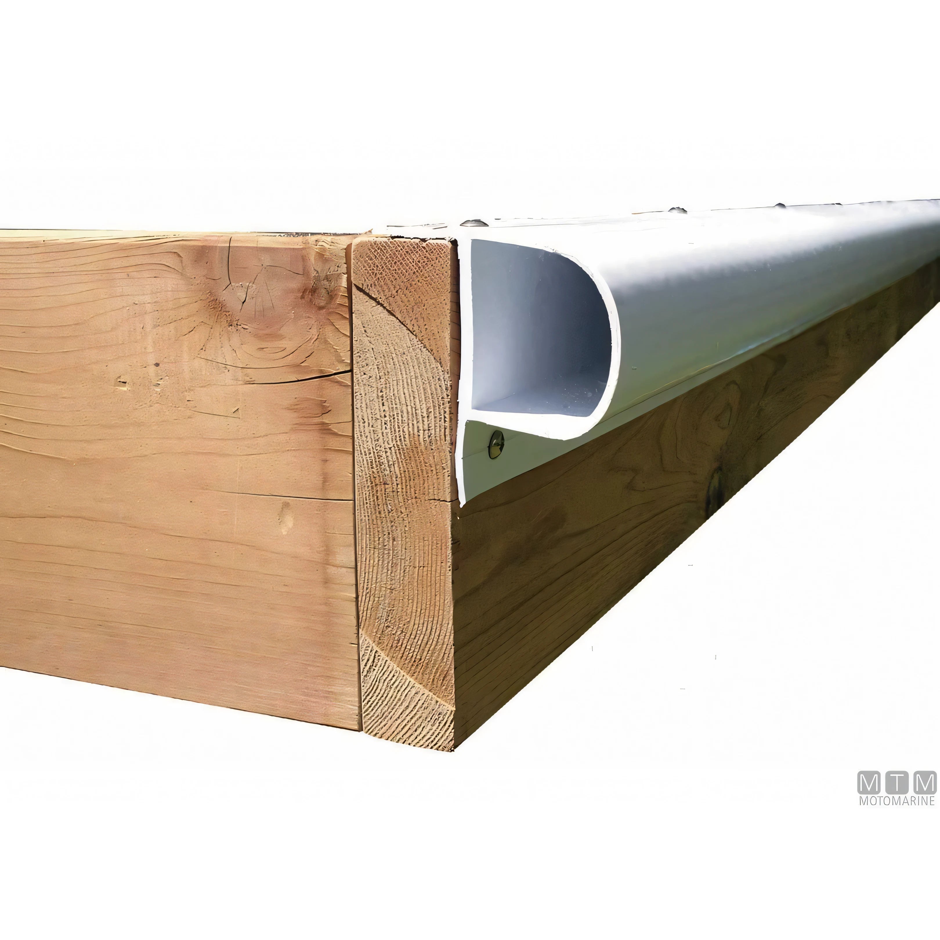 Motomarine Profilo Paracolpi Dock Edge P-Type in PVC marino — Profilo 2,4 m