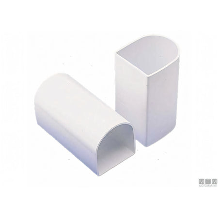 Motomarine Profilo Paracolpi Dock Edge P-Type in PVC marino — Profilo 2,4 m