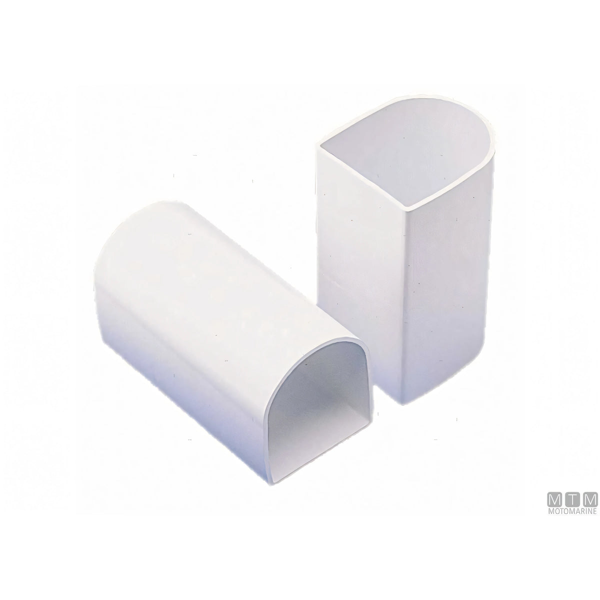 Motomarine Profilo Paracolpi Dock Edge P-Type in PVC marino — Coppia giunti