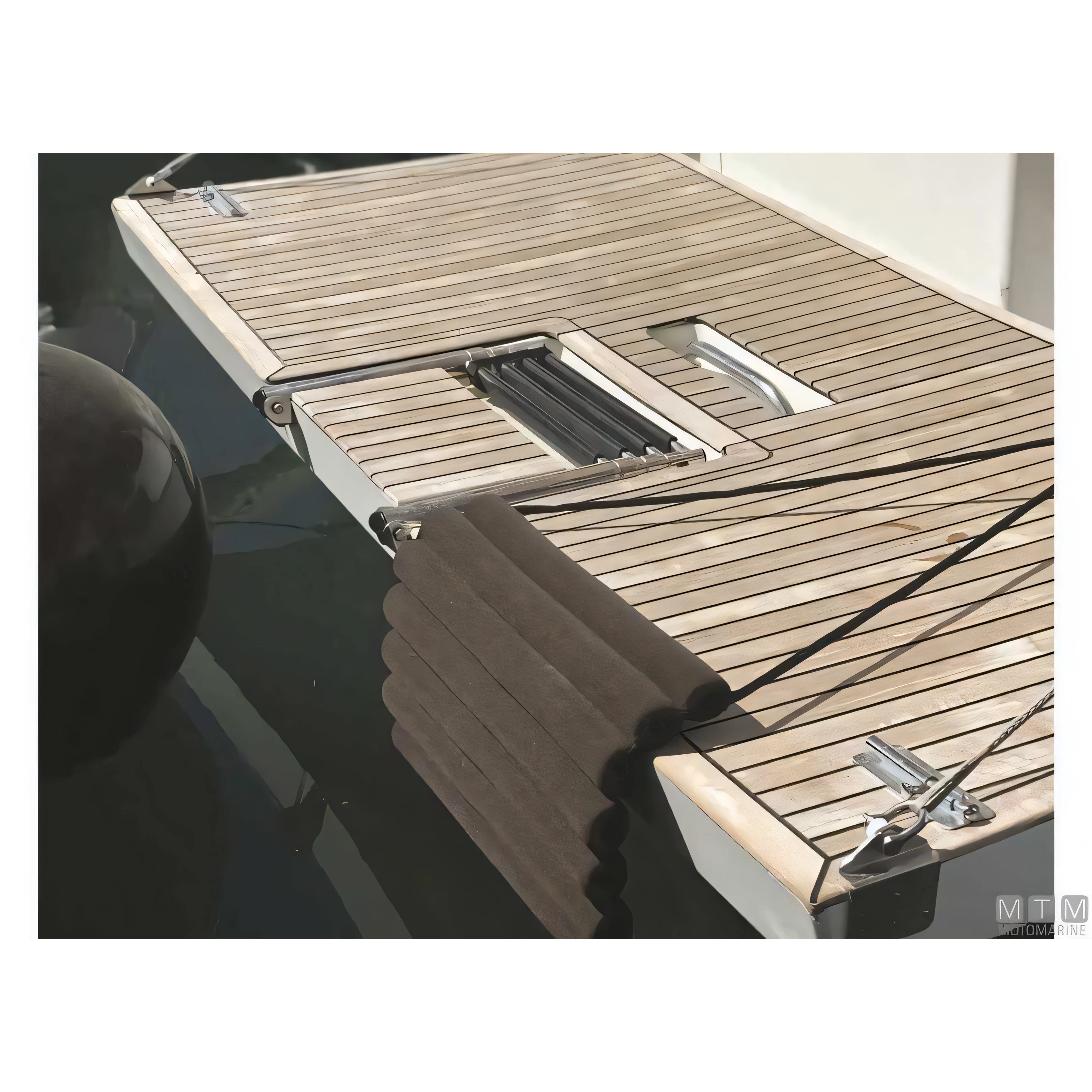 Fender Design Parafiancata Adattabile Blu/Nero — 50x32x4 cm