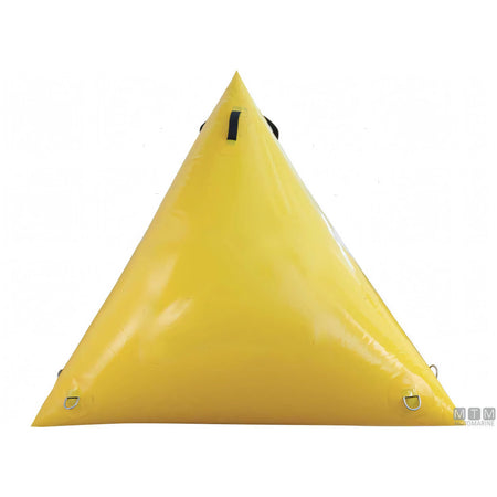 Boa Segnaletica Triangolare da Regata Motomarine — 2x2x2 m - Giallo