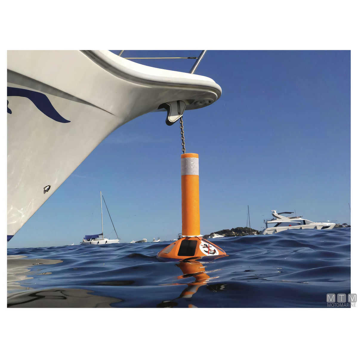 Motomarine Grippiale Segna-Ancora Grippy con cima autoavvolgente — Light