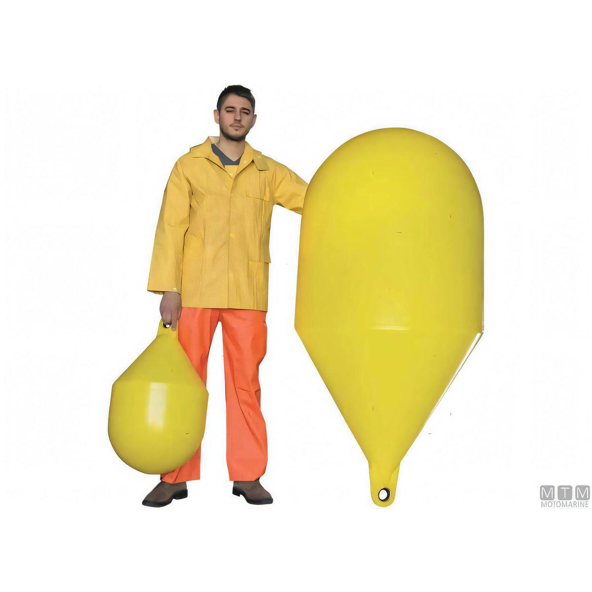 Boa di Segnalazione Minions in Polietilene Giallo — Ø 40 cm - h 66 cm