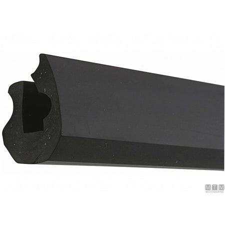 Tessilmare Bottazzo Profilo Parabordo ECO2 in PVC — Nero - 12 m