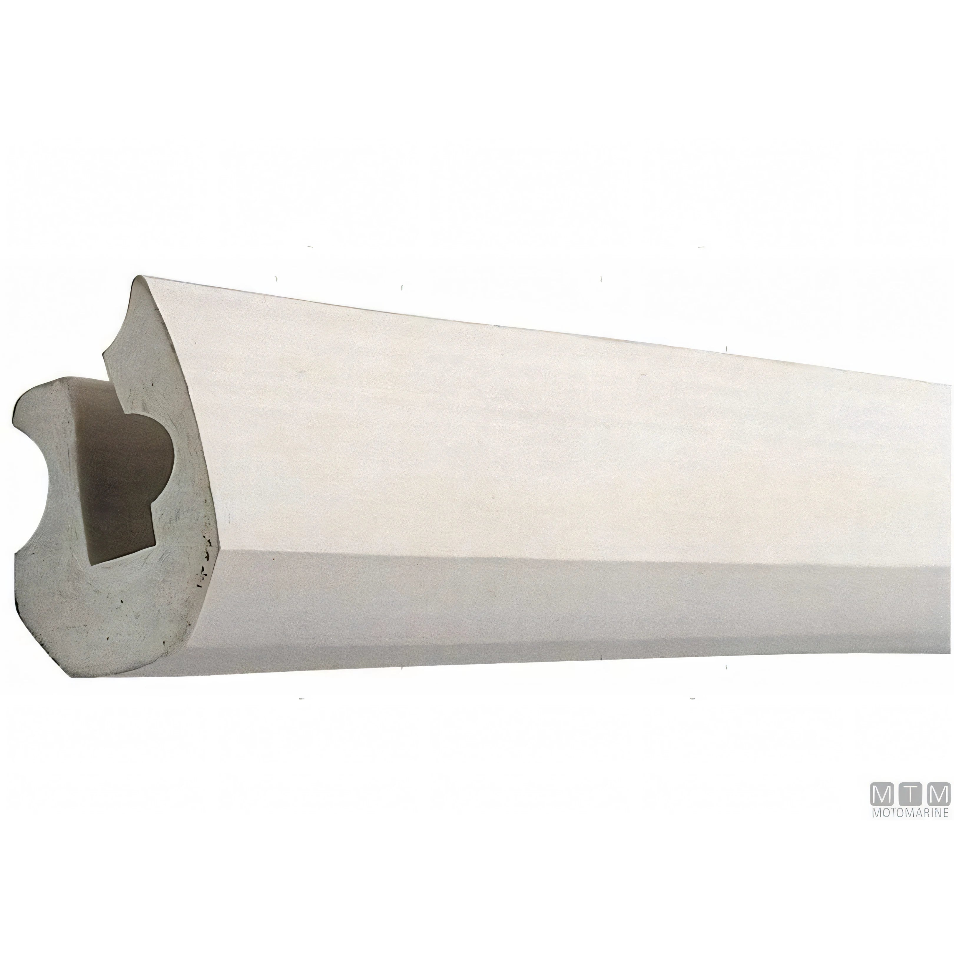 Tessilmare Bottazzo Profilo Parabordo ECO2 in PVC — Nero - 12 m