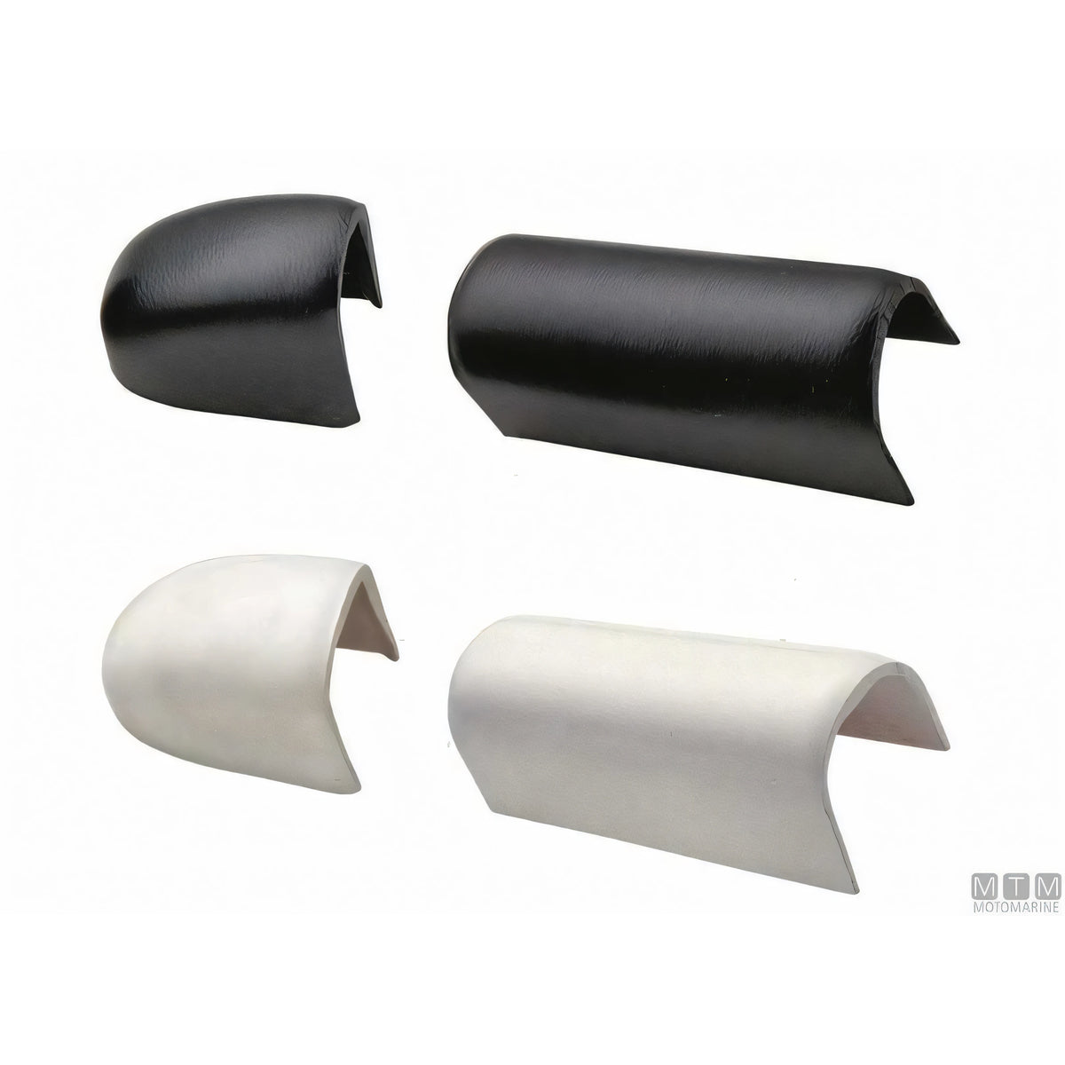 Bottazzo Profilo Parabordo T1 Nero (36mm) – Sistema Componibile in PVC — T1 Nero 12 metri