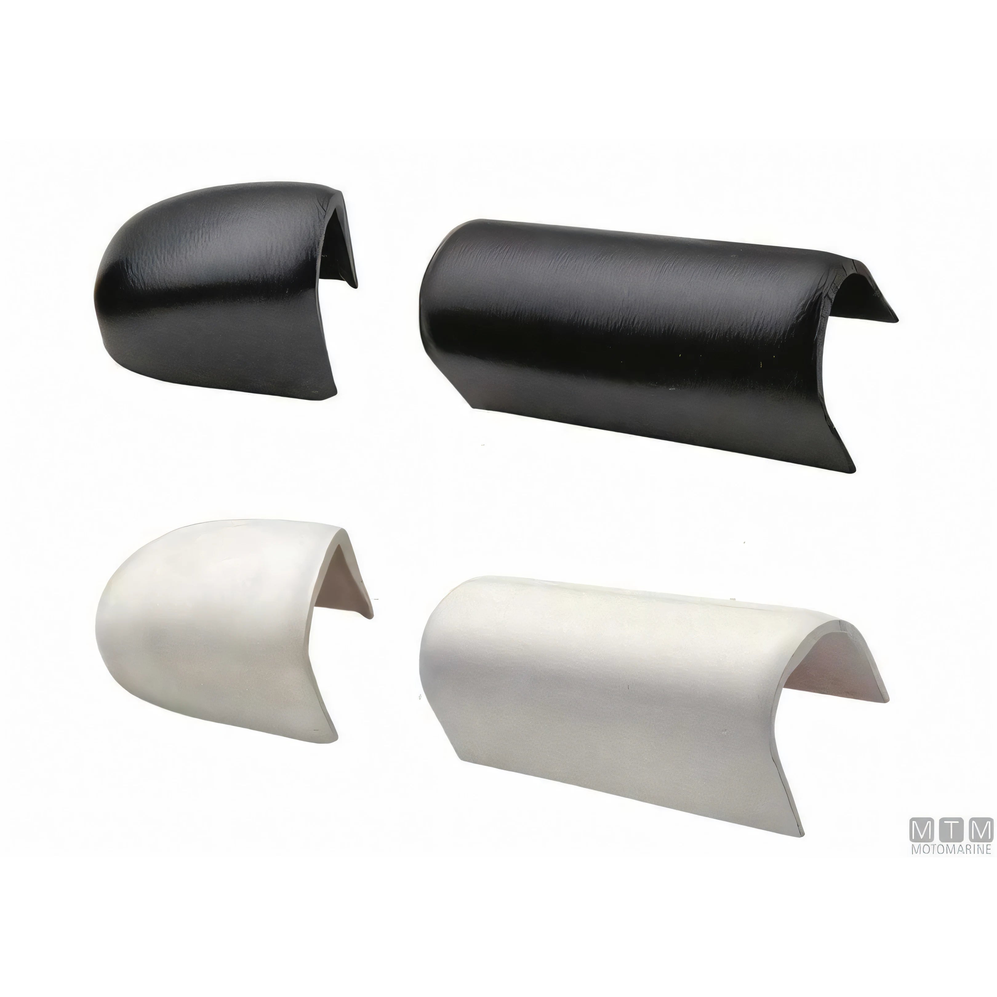 Bottazzo Profilo Parabordo T1 Nero (36mm) – Sistema Componibile in PVC — T1 Nero 12 metri