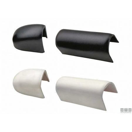 Bottazzo Profilo Parabordo T1 Nero (36mm) – Sistema Componibile in PVC — T1 Nero 12 metri