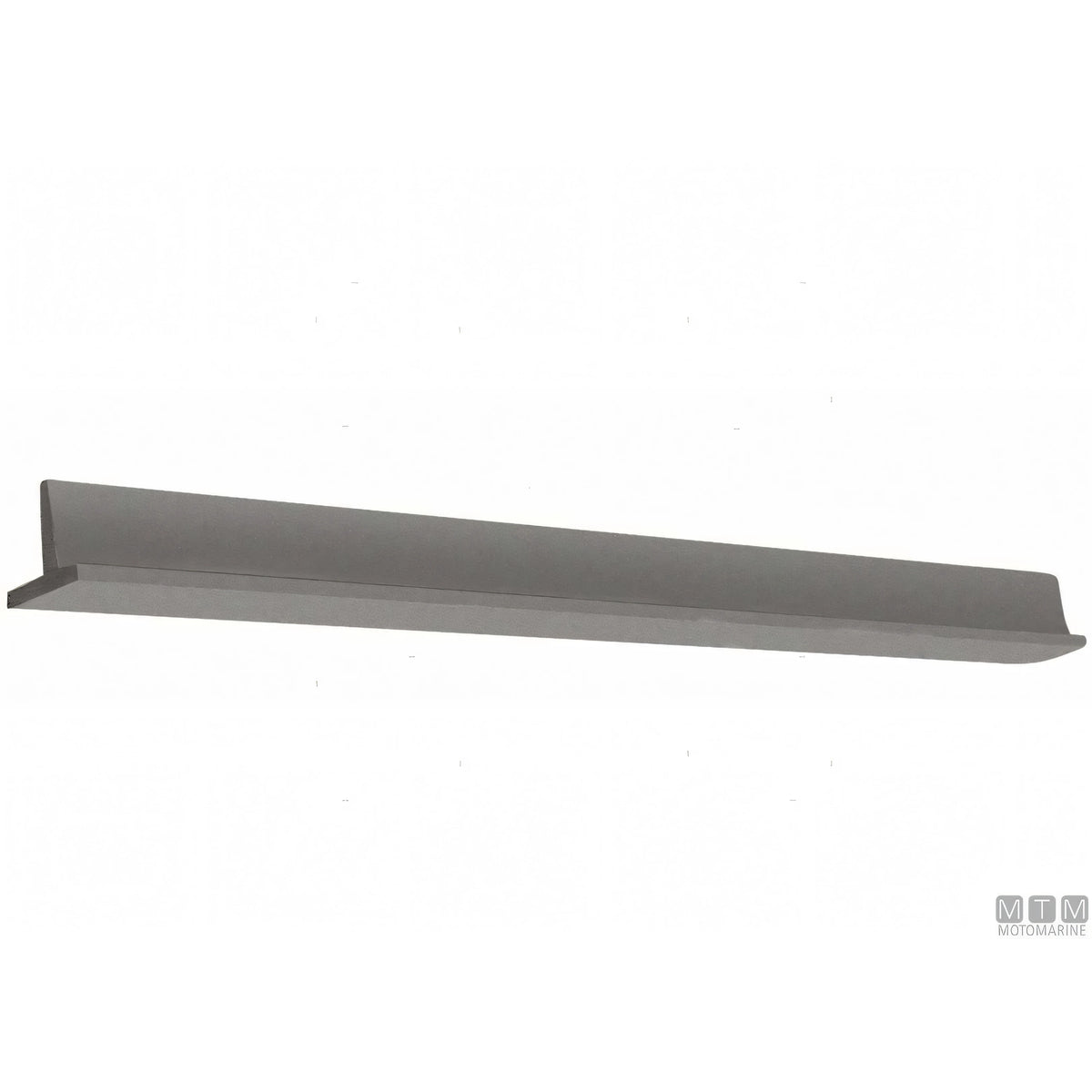 Bottazzo Profilo Parabordo a T Tipo T2 in PVC Nero H 45 mm — Supporto (barra 2 m)