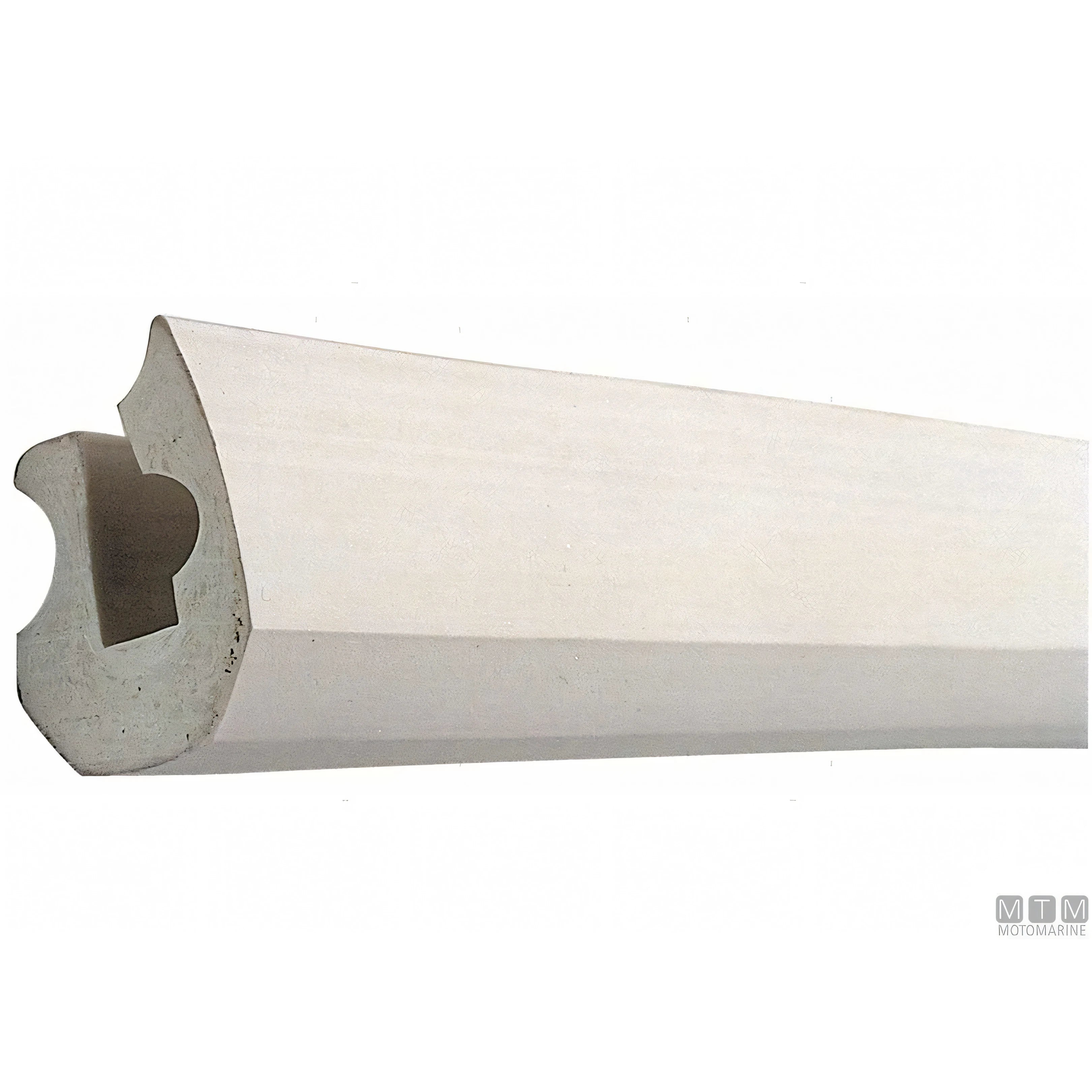 Tessilmare Bottazzo Profilo Parabordo ECO2 in PVC — Bianco - 16 m