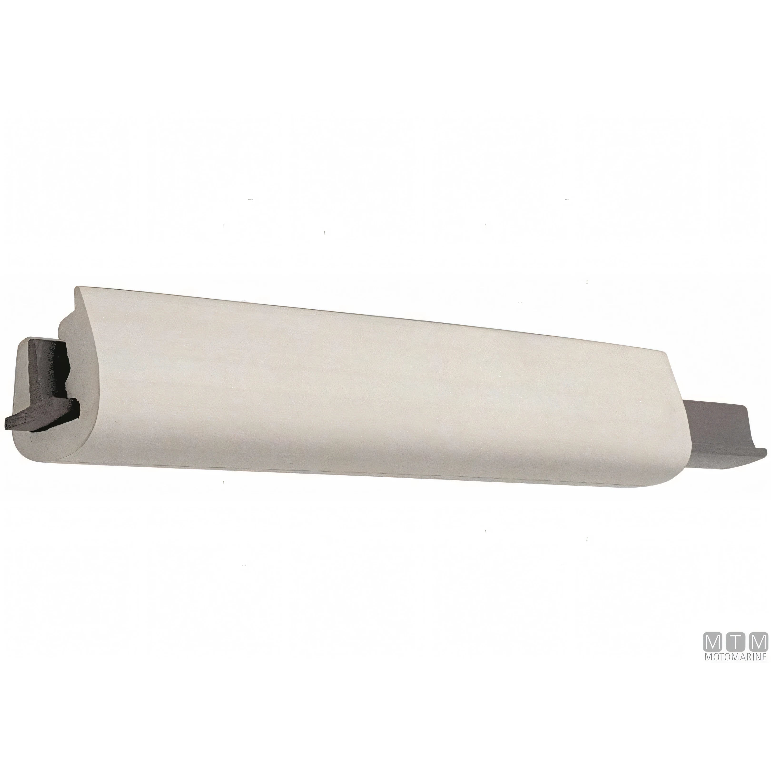 Bottazzo Profilo Parabordo T1 Bianco (36mm) – Sistema Componibile in PVC — T1 Bianco 16 metri