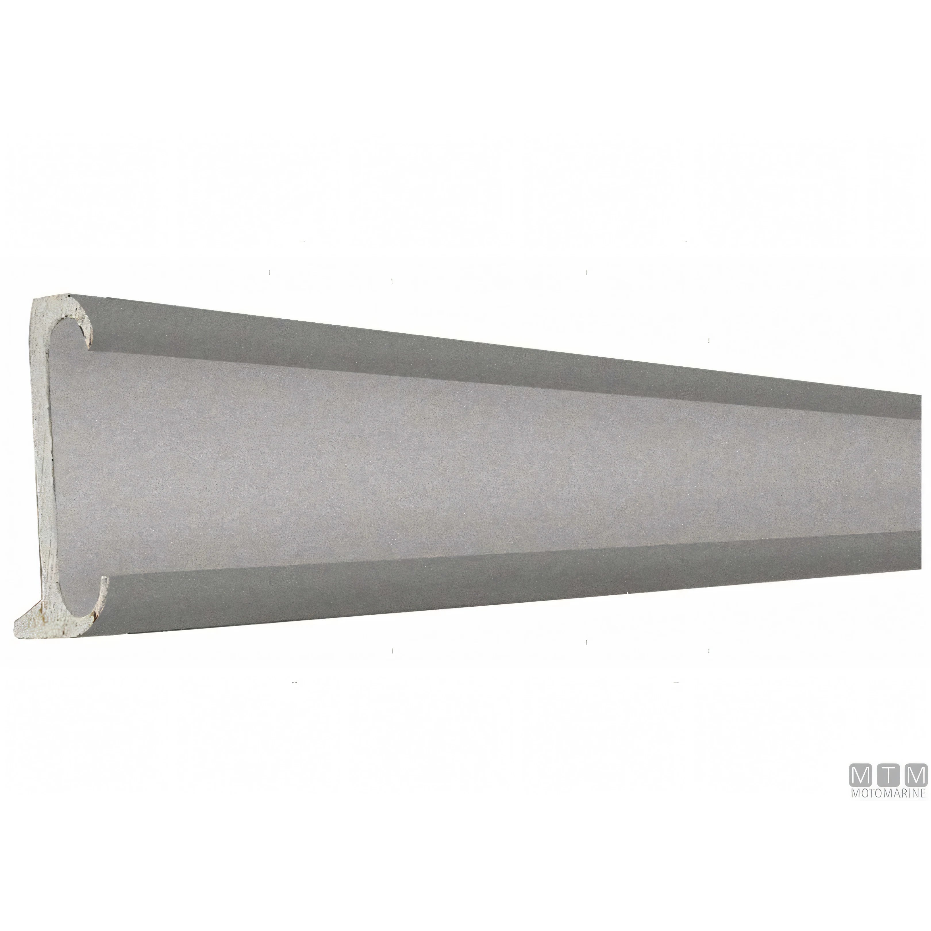 Bottazzo Profilo Parabordo U2 Bianco (35mm) – Sistema per Fiancate Piane — Supporto Rigido U2