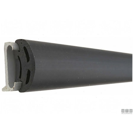 Bottazzo Profilo Parabordo U2 Nero (35mm) – Sistema per Fiancate Piane — U2 Nero 12 metri
