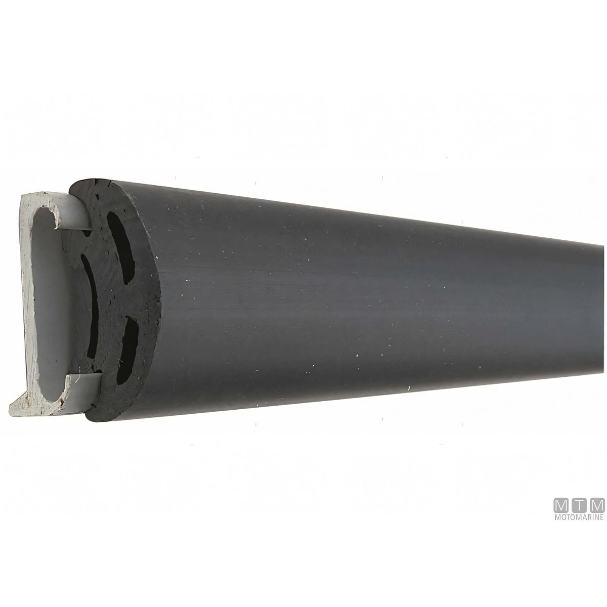 Bottazzo Profilo Parabordo U2 Nero (35mm) – Sistema per Fiancate Piane — U2 Nero 16 metri