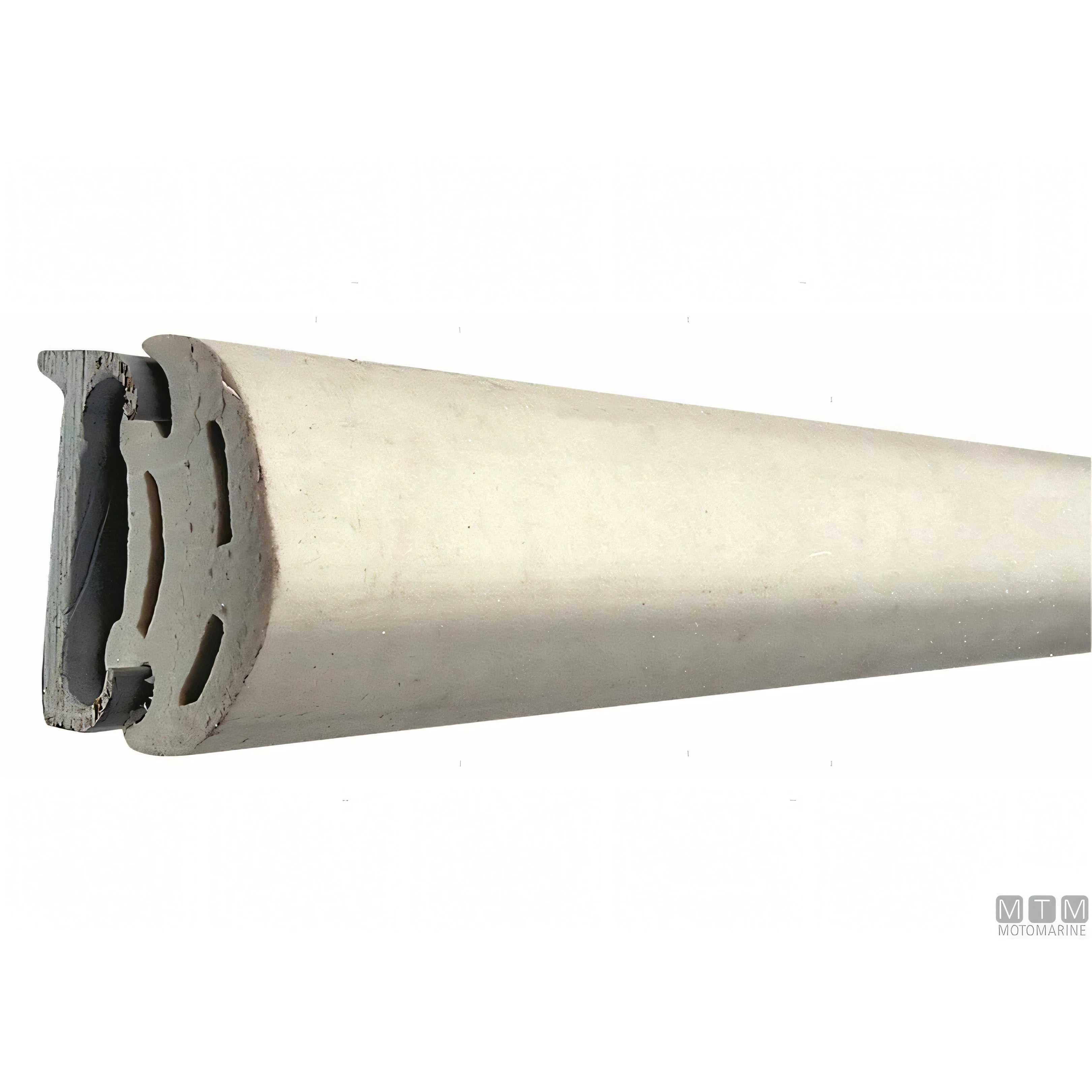 Bottazzo Profilo Parabordo U2 Bianco (35mm) – Sistema per Fiancate Piane — U2 Bianco 12 metri