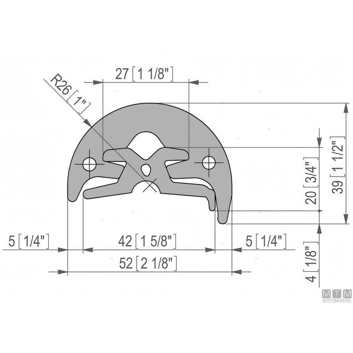 Tessilmare Bottazzo Profilo Parabordo Radial h52mm — vista 14