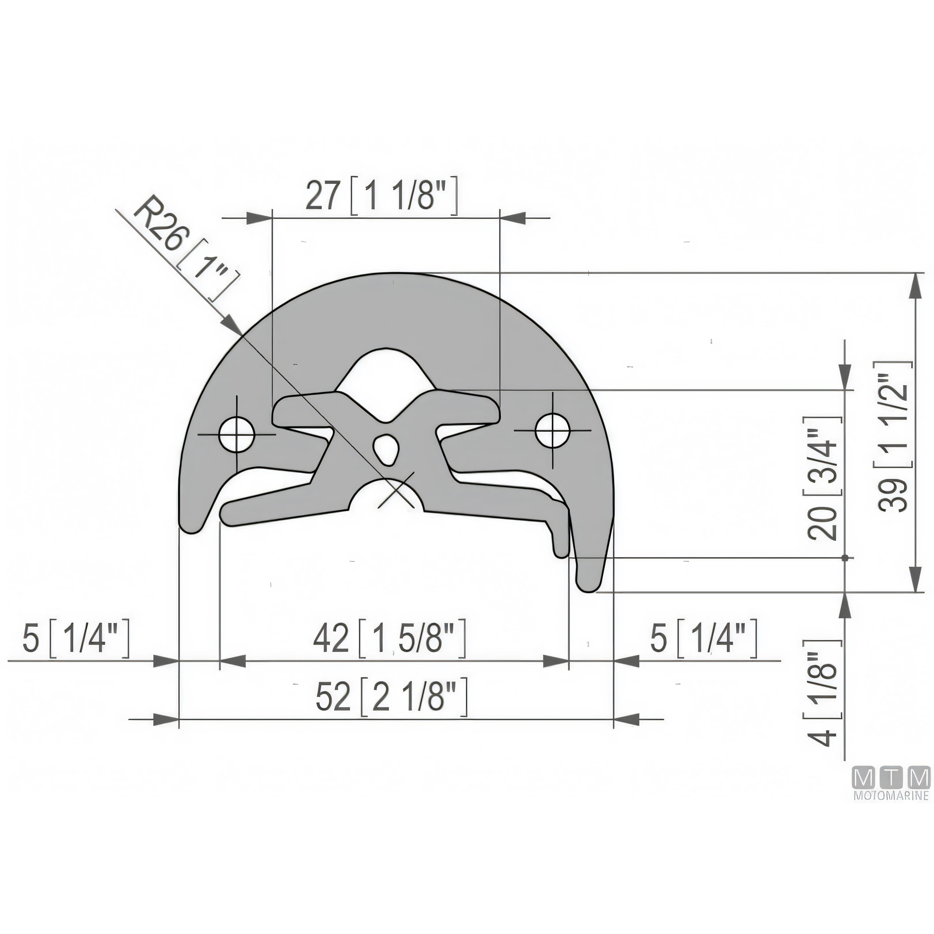 Tessilmare Bottazzo Profilo Parabordo Radial h52mm — vista 14