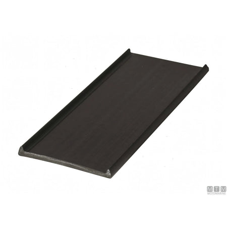 Tessilmare Profilo Parabordo Sphaera Acciaio Inox — Base nera Slim h30mm x 12m