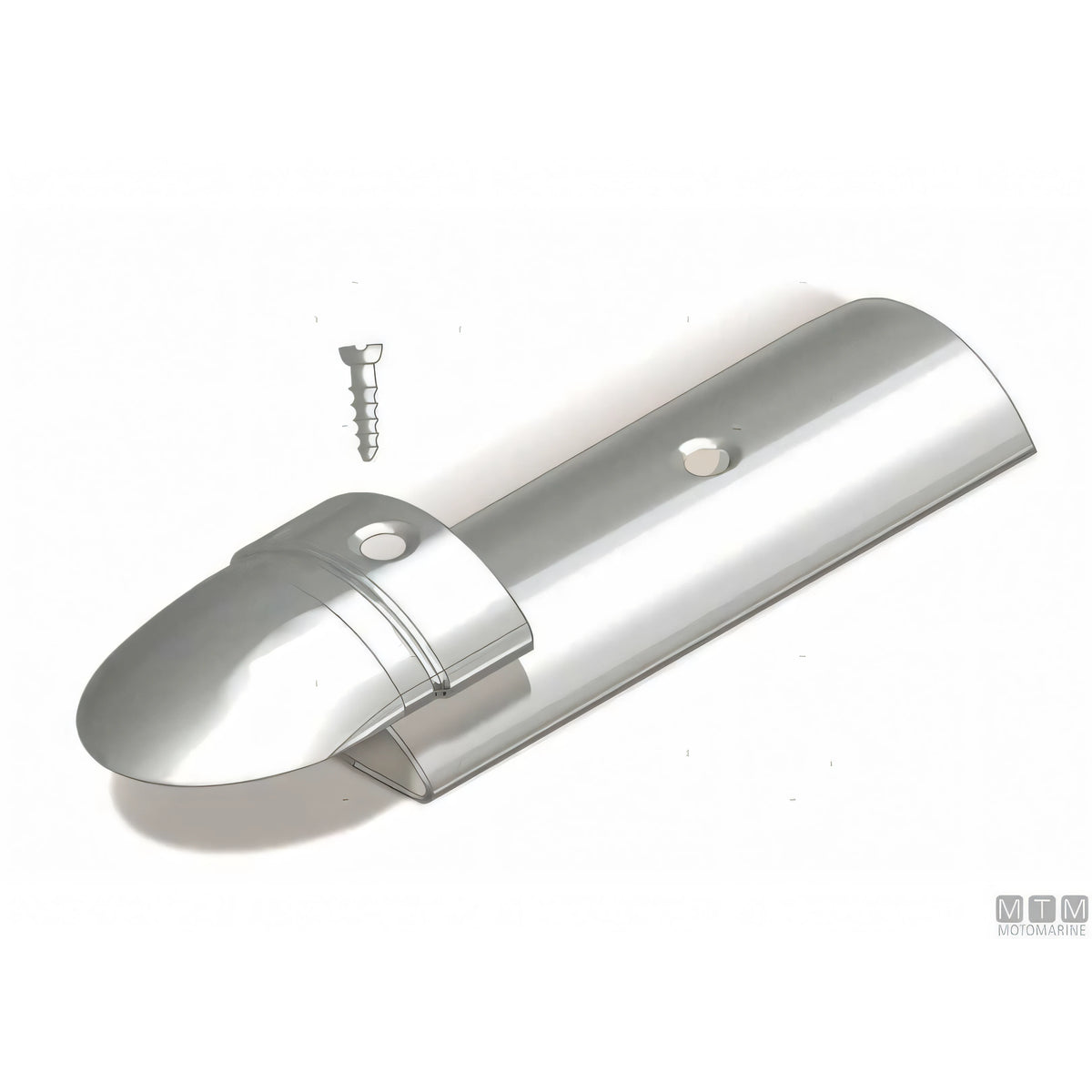 Profilo Parabordo Sphaera Tessilmare con Base in Acciaio Inox — Profilo h25mm x 3m