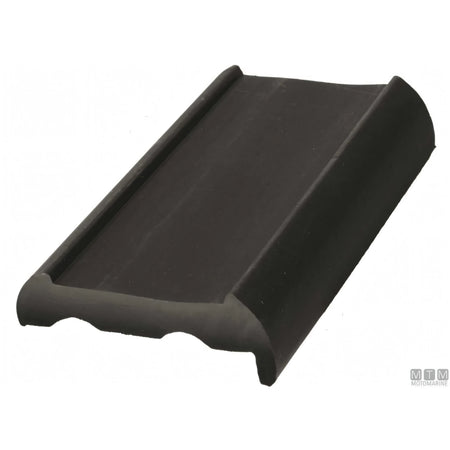 Tessilmare Profilo Parabordo Sphaera Acciaio Inox — Base nera Standard h40mm x12m
