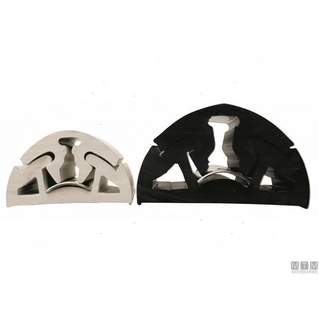 Bottazzo Profilo Parabordo Bino Tessilmare in PVC — Profilo h65mm Nero 12m
