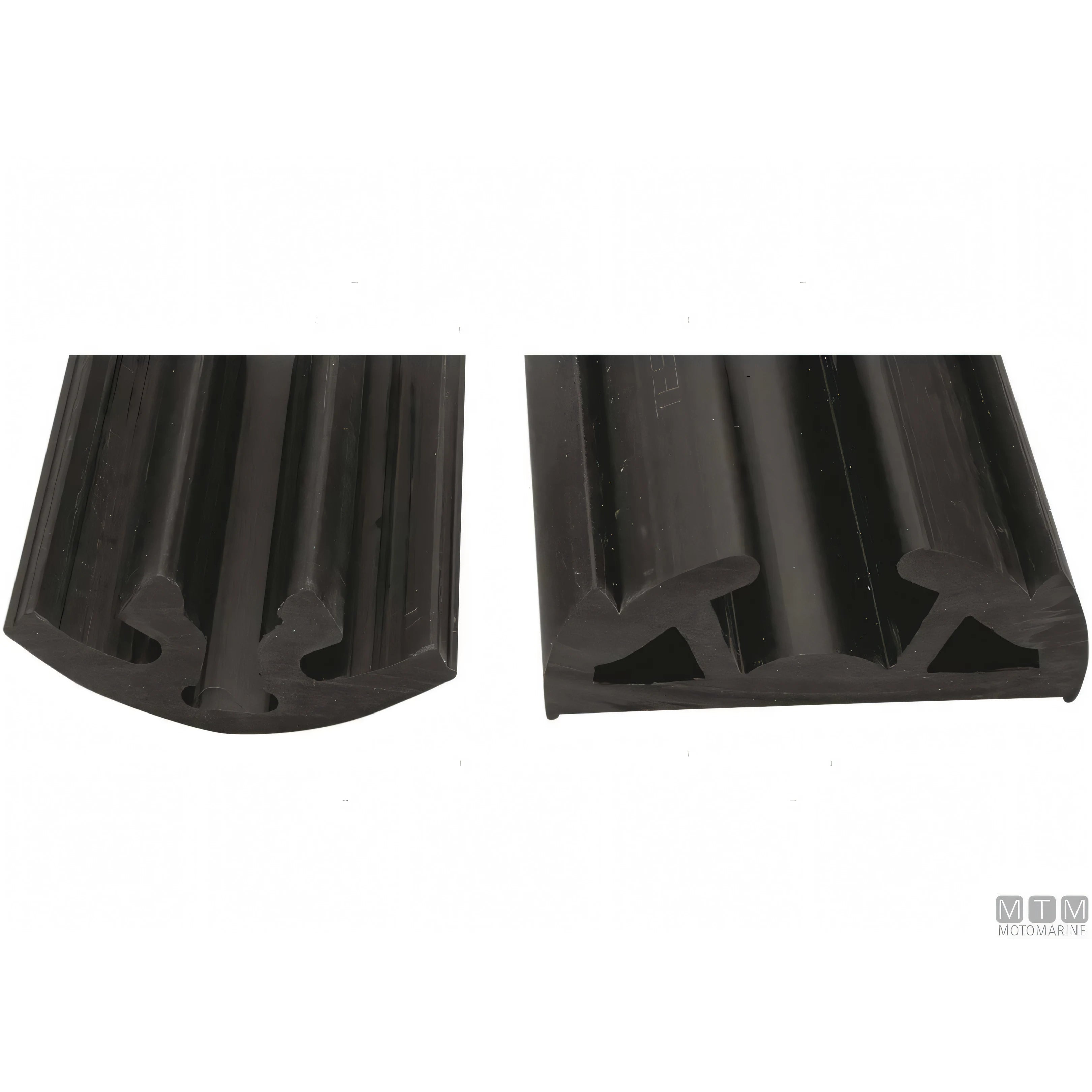 Tessilmare Bottazzo Parabordo Bino profilo PVC — Profilo h65mm Nero 12m