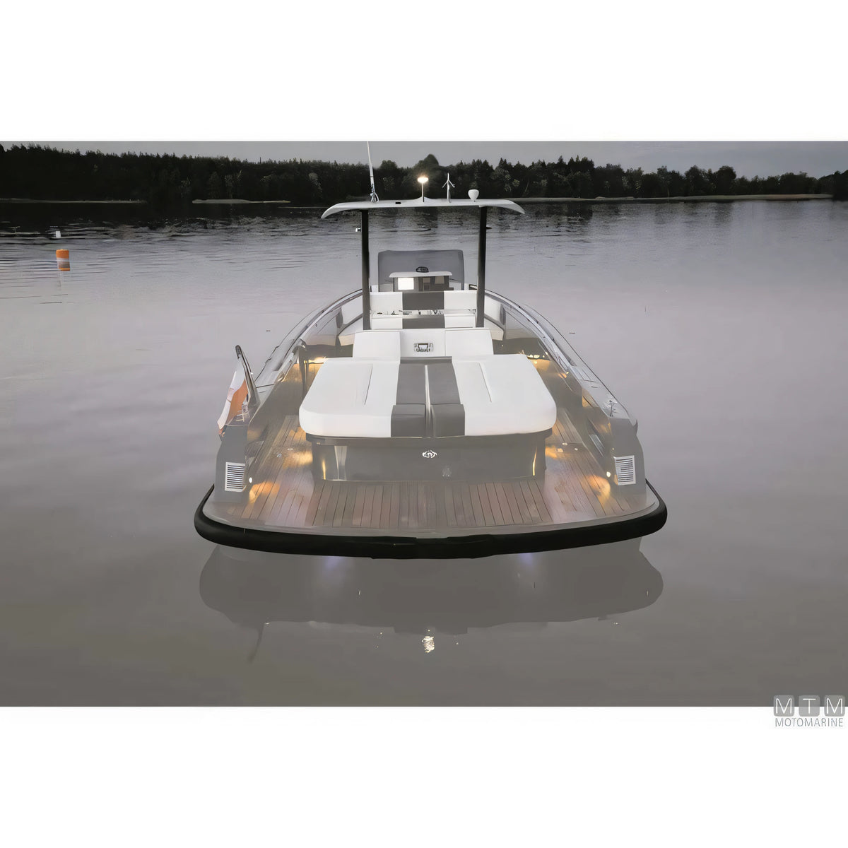 Bottazzo Profilo Parabordo Bino Tessilmare in PVC — Profilo h65mm Nero 12m