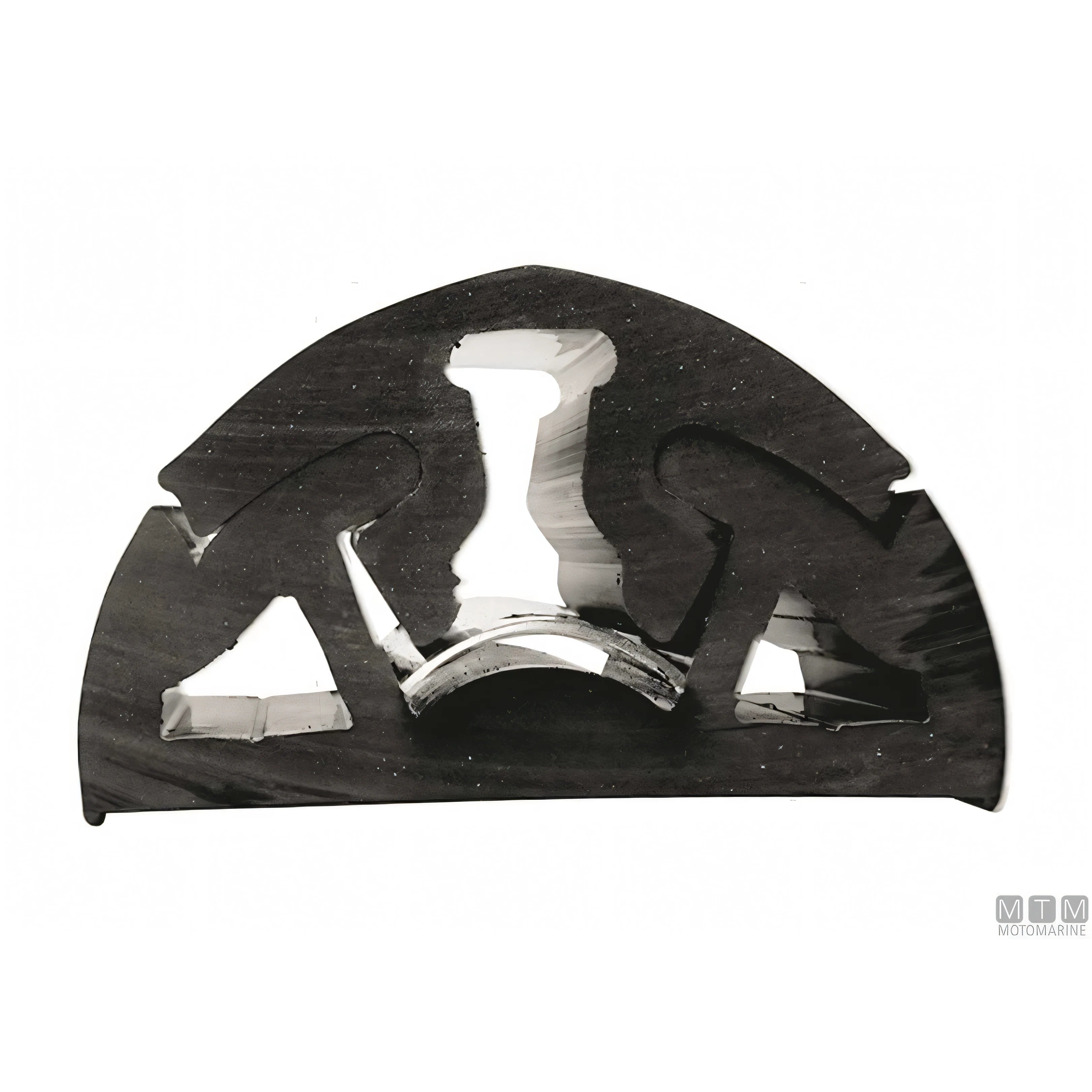 Tessilmare Bottazzo Parabordo Bino profilo PVC — Profilo h65mm Nero 24m