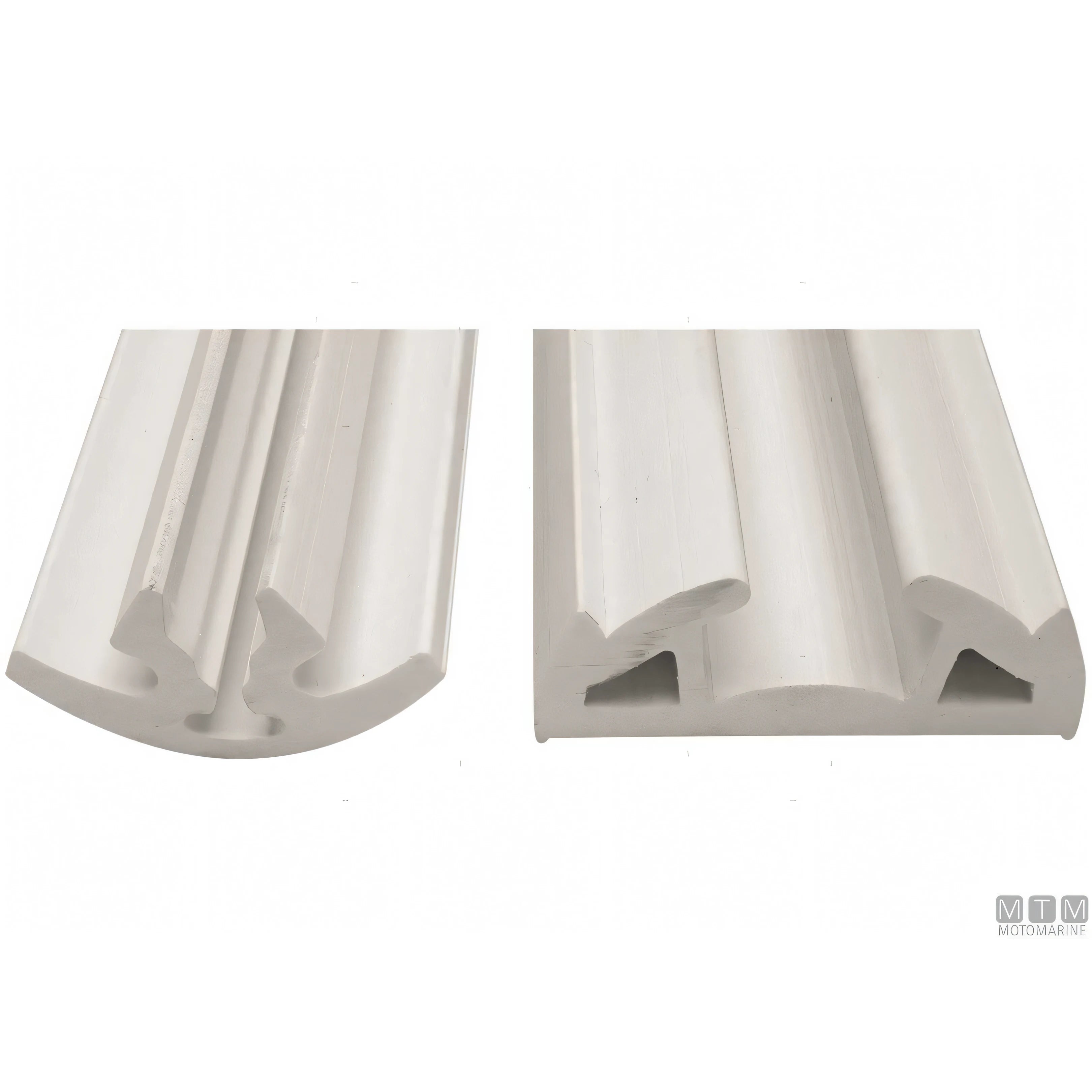 Tessilmare Bottazzo Parabordo Bino profilo PVC — Profilo h90mm Bianco 12m