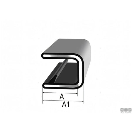 Trim-Lok profilo autobloccante Edge Trim in PVC e alluminio — vista 8