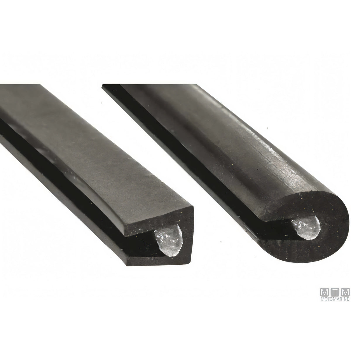 Trim-Lok profilo Rubber Edge in neoprene per bordi — Rotonda 1-3 mm