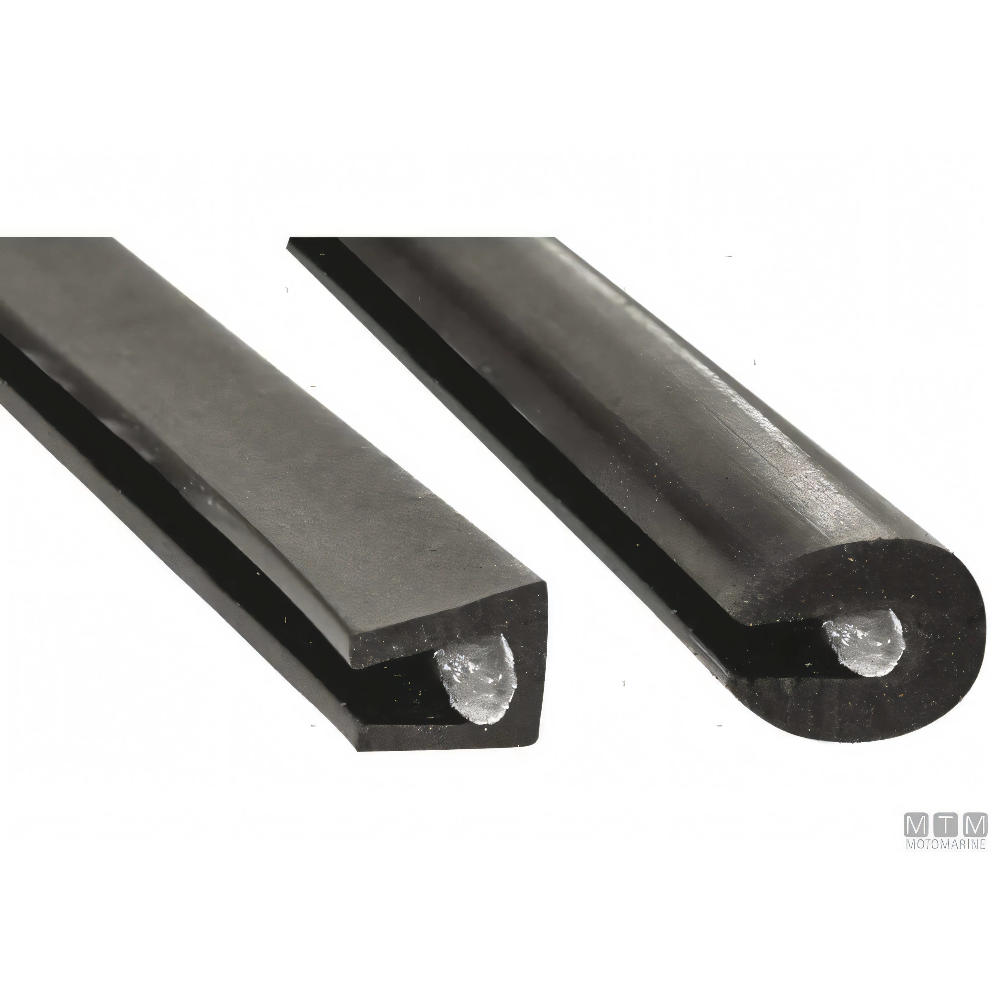 Trim-Lok profilo Rubber Edge in neoprene per bordi — Rotonda 1-3 mm