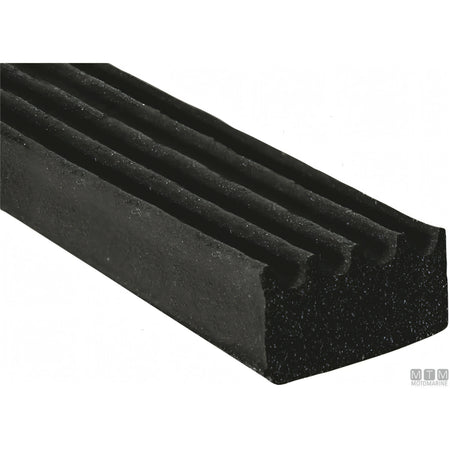 Trim-Lok guarnizione Ribbed Rubber gomma EPDM adesiva