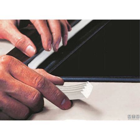 Trim-Lok guarnizione Ribbed Rubber gomma EPDM adesiva — vista 9