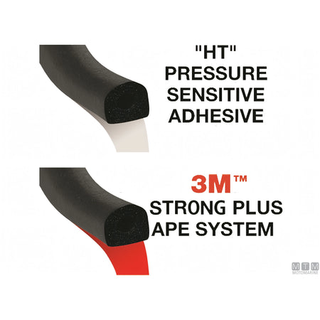 Trim-Lok guarnizione DO Rubber EPDM nera adesiva — vista 6