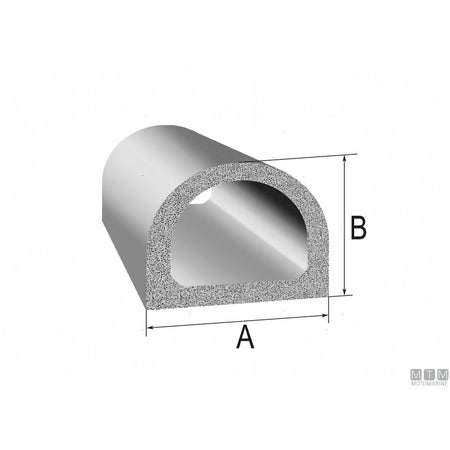 Guarnizione Trim-Lok DD Rubber adesiva in gomma EPDM — vista 2