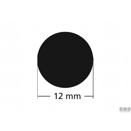 Motomarine ricambio osteriggio Jim Black in materiale plastico e acciaio inox — Kit guarnizione 12x12 mm