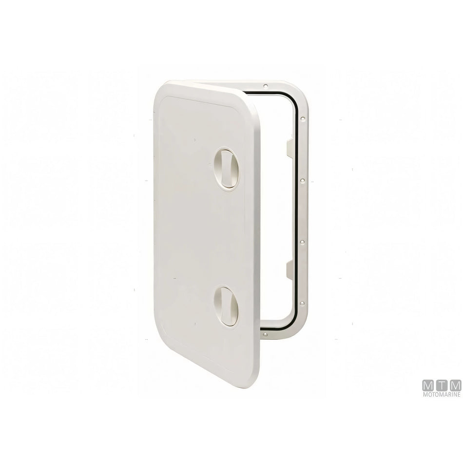 Sportello calpestabile Can SB in ABS bianco e grigio 357x606 mm — Bianco