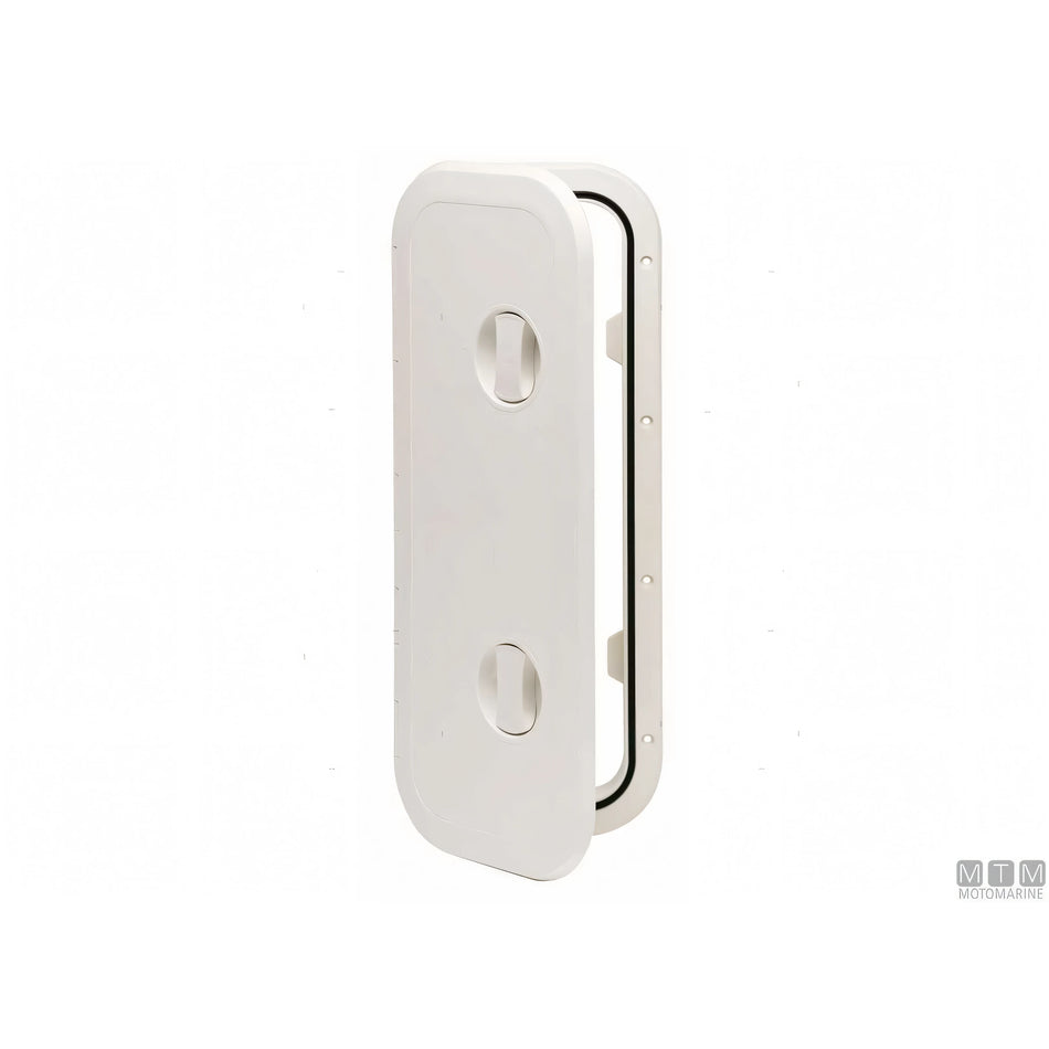 Sportello calpestabile Can SB in ABS bianco e grigio 243x606 mm — Bianco