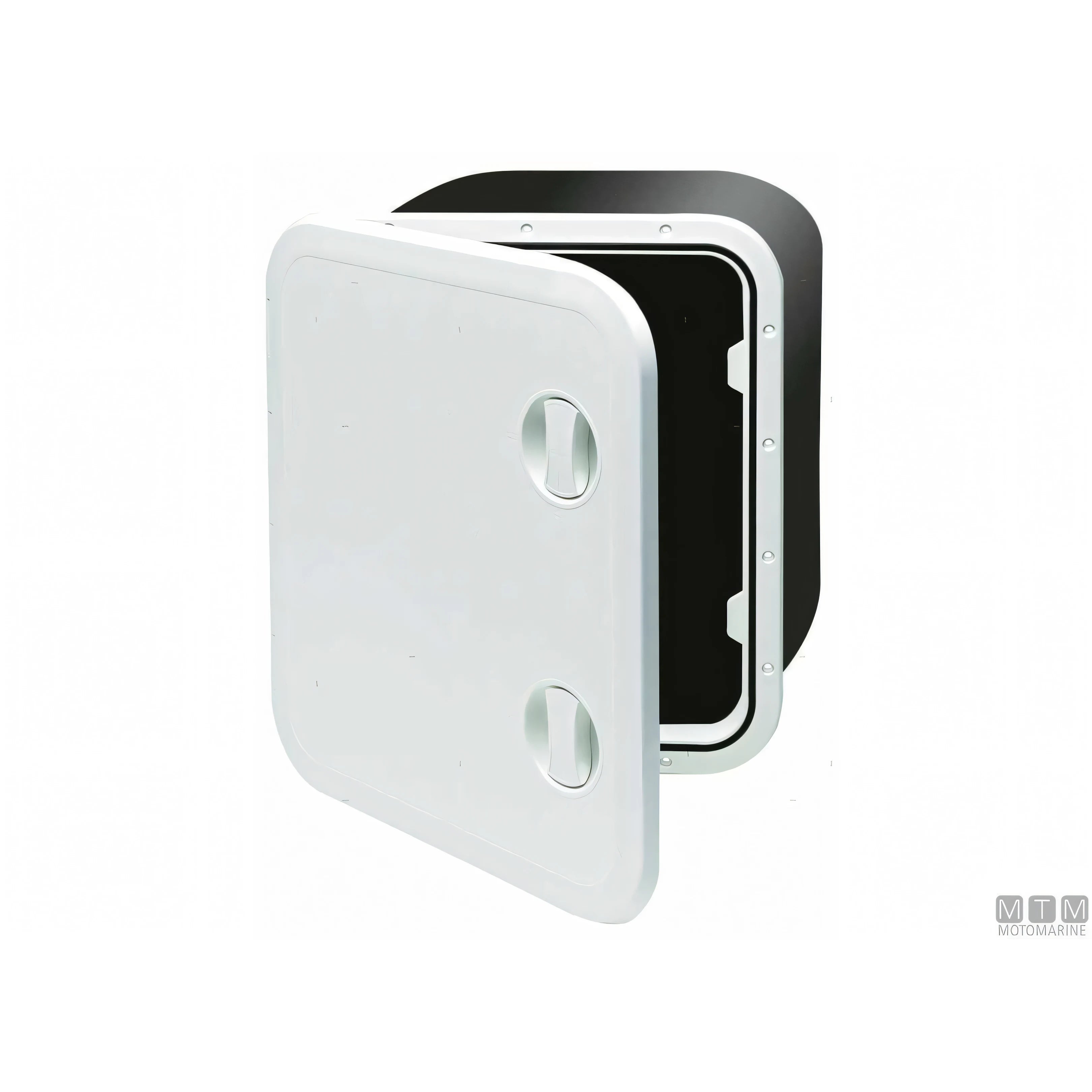 Can SB sportello in ABS bianco con box BT large — 458x513 mm