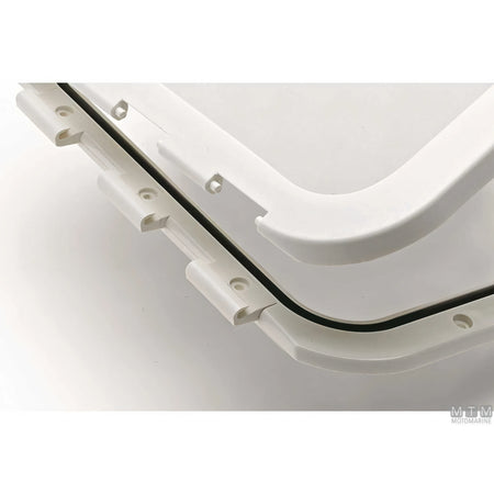 Can SB sportello in ABS bianco con box BT large — 458x513 mm