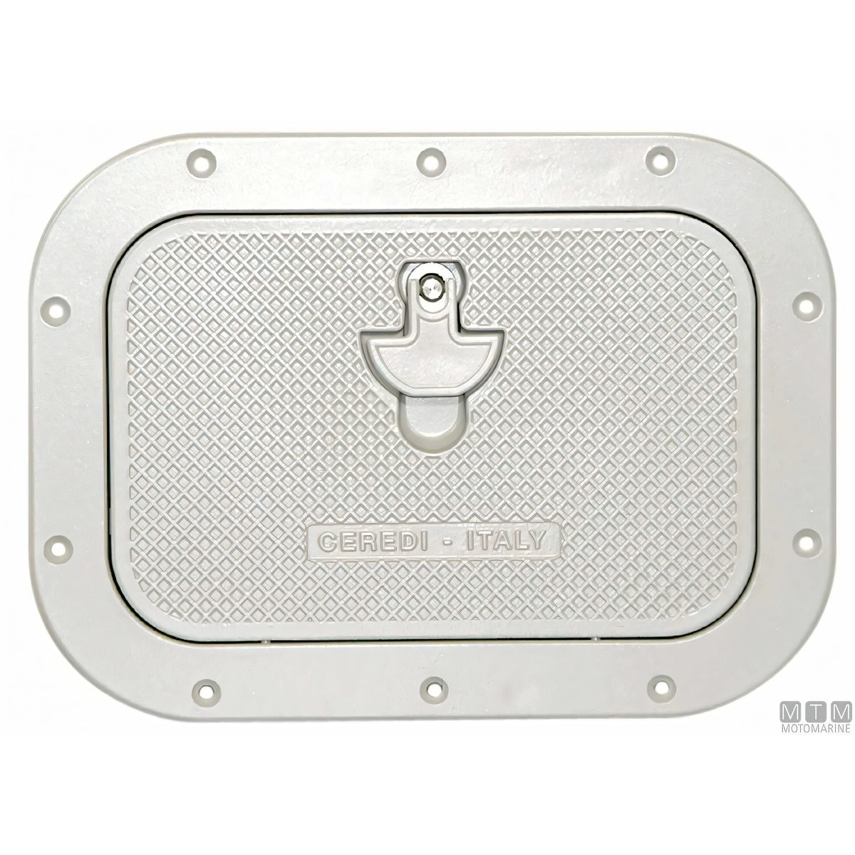 Ceredi Portello Small in Alluminio Anodizzato — Bianco