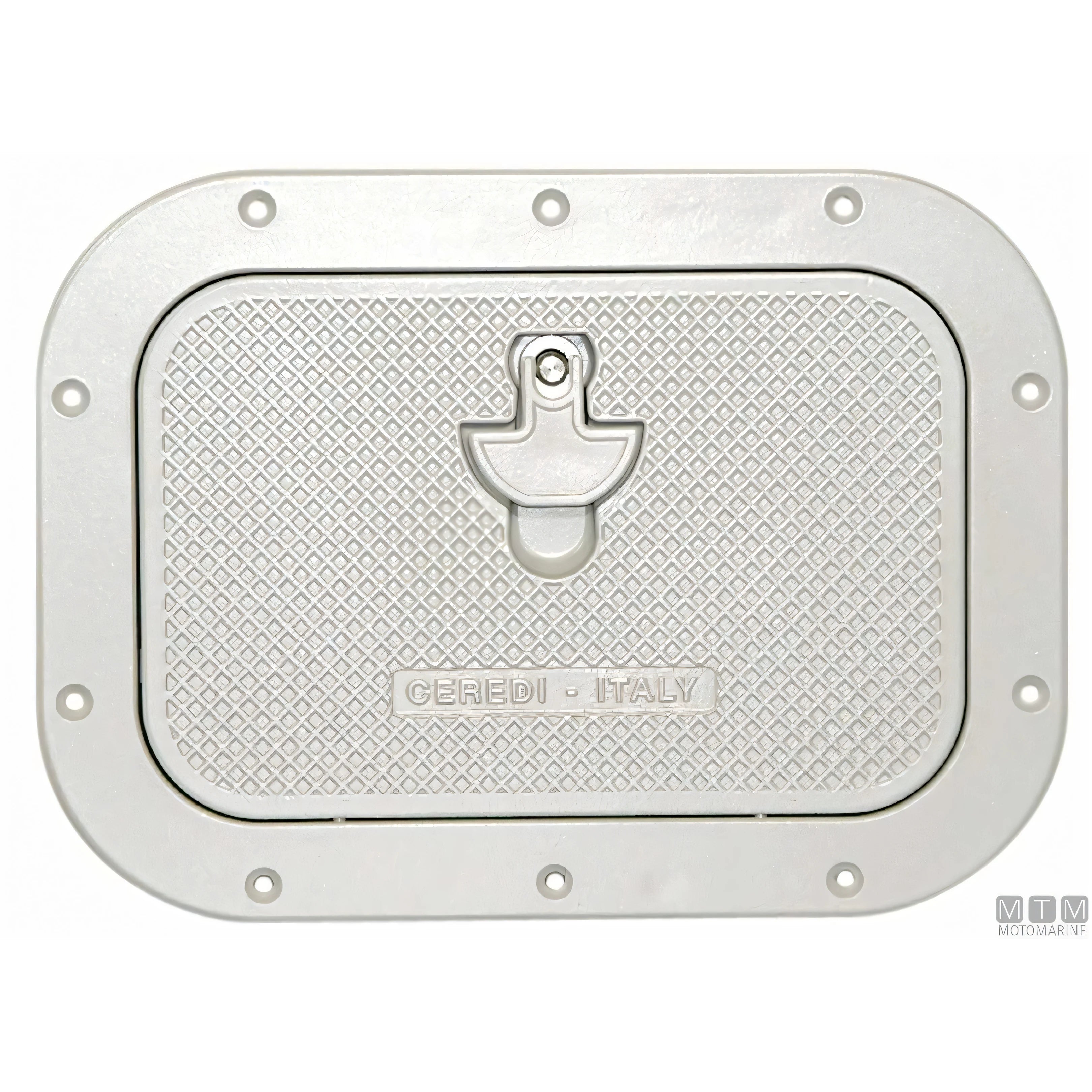 Ceredi Portello Small in Alluminio Anodizzato — Bianco