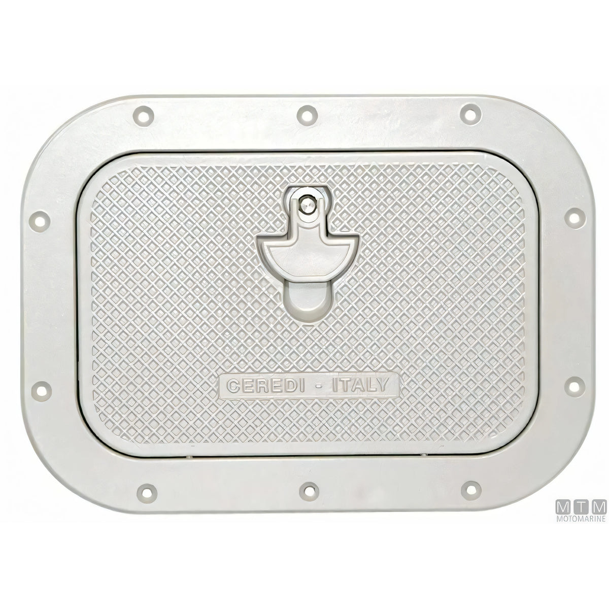 Ceredi Portello Small in Alluminio Anodizzato — Bianco