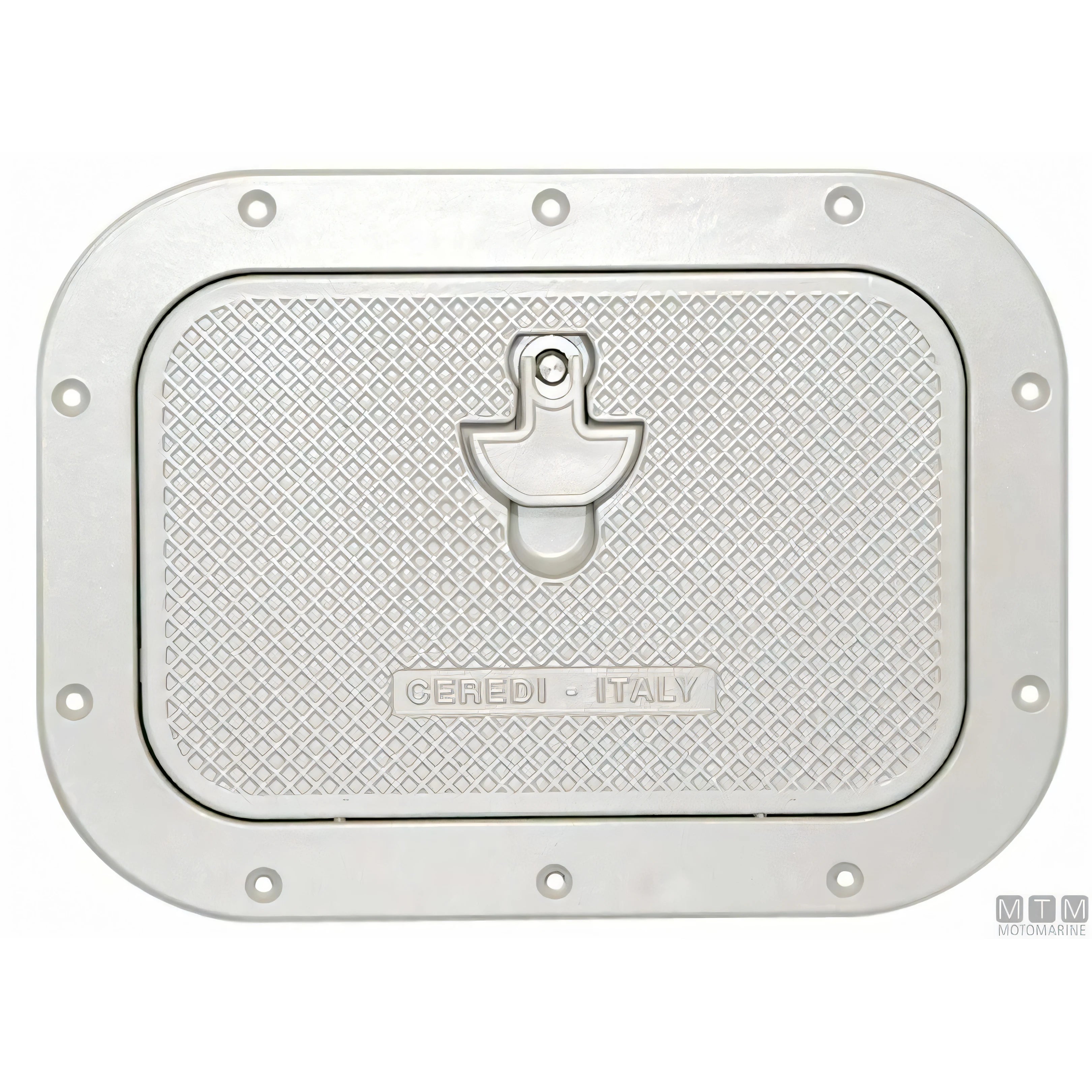 Ceredi Portello Small in Alluminio Anodizzato — Bianco