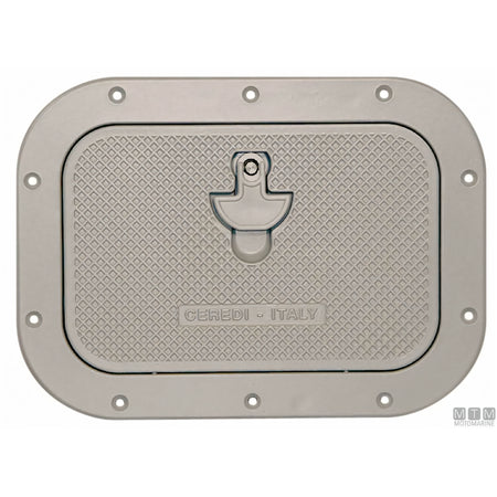 Ceredi Portello Small in Alluminio Anodizzato — Grigio