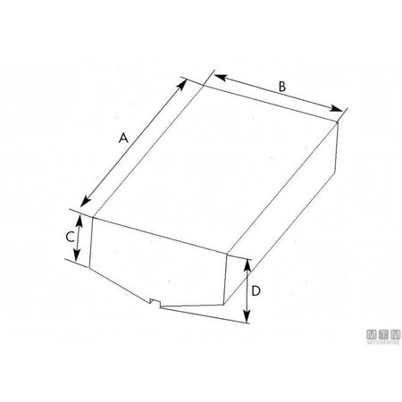 Can SB Serbatoio Carburante Alpha1 in Polietilene Reticolato — 57 L