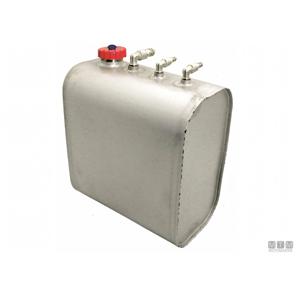 Motomarine Serbatoio Carburante Verticale Acciaio Inox — 16 L