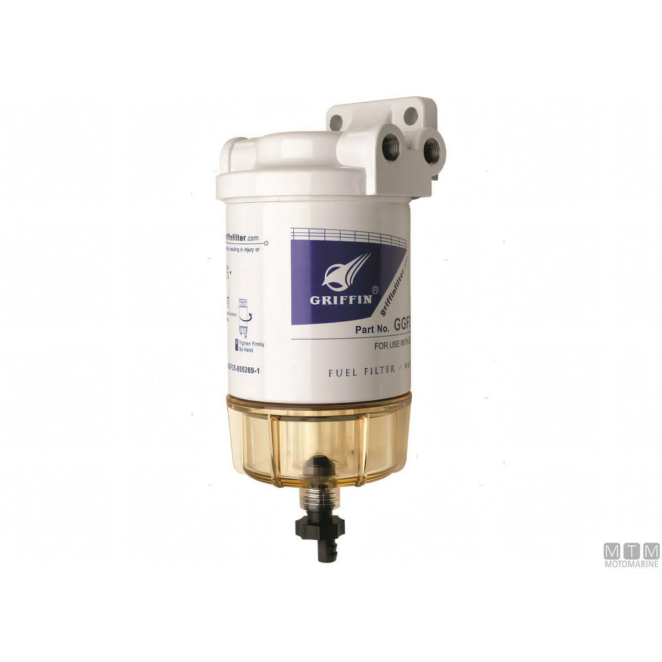 Griffin filtro separatore benzina GGF35 in fusione — Filtro completo 10 micron